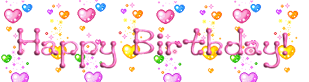 生日快乐艺术字